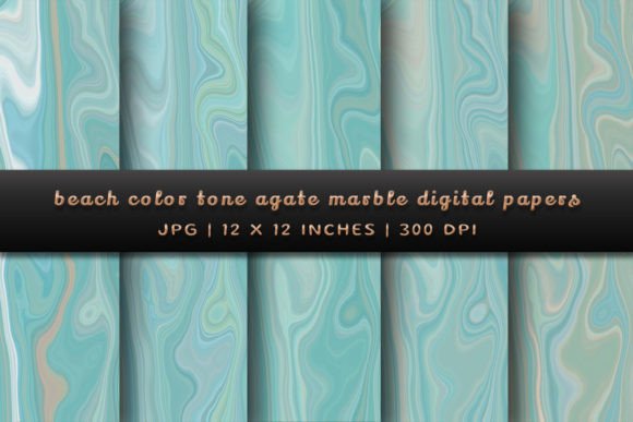 Beach Color Tone Agate Marble: Design with Serene Sophistication
