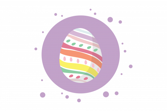 Easter Egg Color Full Circle Bubble Icon: A Designer's Guide