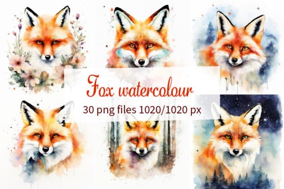 Embracing Whimsy: Integrating Fox Watercolour into Your Designs