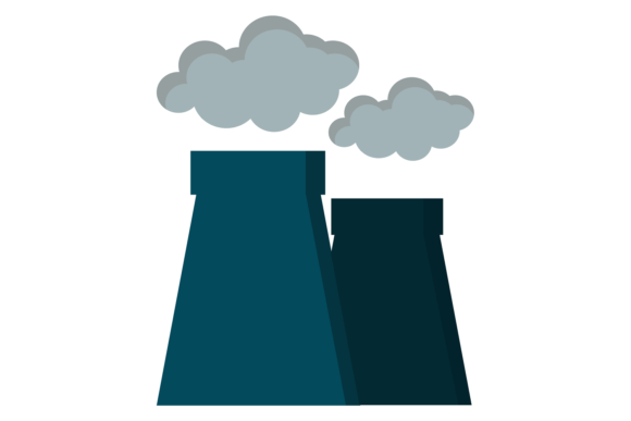 Unlocking the Industrial Aesthetic with Nuclear Power Plant Color Icons