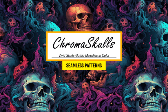 Vivid Skulls Gothic Melodies in Color: A Designer's Guide